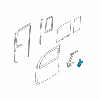 OEM 2010 Nissan Cube Motor Assembly - Regulator, RH Diagram - 82730-CV00A