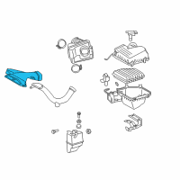 OEM 2011 Toyota Avalon Air Duct Diagram - 17752-AD010