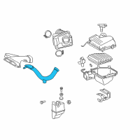 OEM 2012 Toyota Avalon Air Duct Diagram - 17751-AD010