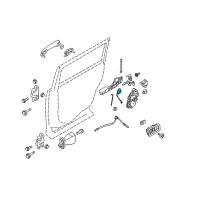 OEM 2011 Ford Flex Lock Rod Diagram - 8A8Z-7426460-A