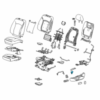 OEM 2012 Buick LaCrosse Adjuster Switch Diagram - 25995339