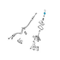 OEM 2018 Ford Focus Shift Knob Diagram - G1FZ-7213-A