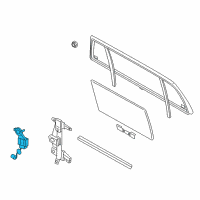 OEM 2009 Ford Explorer Sport Trac Window Motor Diagram - AA2Z-9923394-B