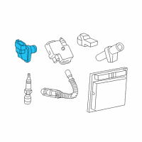 OEM 2006 Chrysler Crossfire Sensor-CAMSHAFT Diagram - 68102591AA