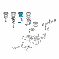 OEM 2017 Honda Accord Meter Diagram - 17047-T3Z-A30