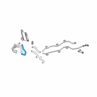 OEM 2001 Toyota Tundra Upper Hose Diagram - 32941-34010