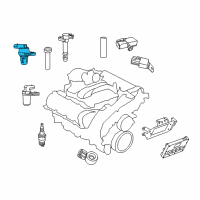 OEM 2018 Jeep Grand Cherokee Sensor-CAMSHAFT Diagram - 5149141AF