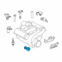 OEM 2019 Dodge Durango Sensor-Knock Diagram - 68313570AA