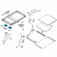 OEM 2017 Ford Police Interceptor Utility Motor Diagram - BB5Z-15790-A