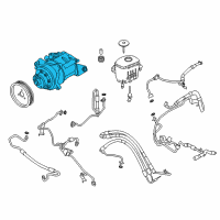 OEM 2011 BMW 760Li Tandem Pump Diagram - 32-41-6-796-722