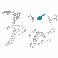 OEM 2014 Hyundai Genesis Housing Assembly-Fuel Filler Diagram - 81595-3M000