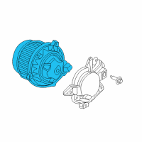 OEM 2021 Honda Pilot Rear Blower Motor Sub Diagram - 79309-TG7-A61
