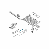 OEM 2017 Nissan Titan Wrench-Wheel Nut Diagram - 99545-7S000