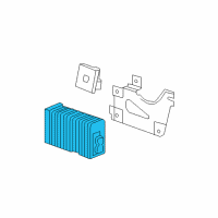 OEM Pontiac Montana Module Diagram - 10361107