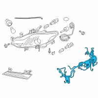 OEM 2014 Nissan Murano Harness-Sub Diagram - 24023-1V40A