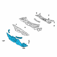 OEM 2000 Toyota MR2 Spyder Dash Panel Diagram - 55101-17903