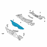 OEM 2001 Toyota MR2 Spyder Insulator Diagram - 55210-17061