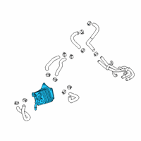 OEM 2017 Honda Civic Cooler, MTf Diagram - 25560-5DE-003