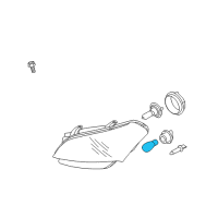 OEM 2020 Hyundai Sonata Bulb Diagram - 18642-21008-S