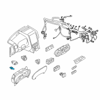 OEM 2010 Ford Explorer Bulb Diagram - 6L2Z-13466-A