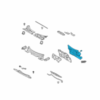 OEM 2008 Scion xB Insulator Diagram - 55210-12610