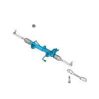 OEM Infiniti G35 Gear Assy-Power Steering Diagram - 49200-JK62A