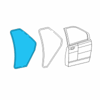 OEM Chrysler Town & Country WEATHERSTRIP-Front Door Opening Diagram - 1JG12XXXAG