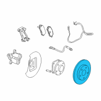 OEM Buick Regal Rotor Diagram - 13501313