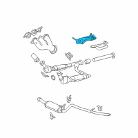 OEM 2006 Ford F-150 Heat Shield Diagram - 6L3Z-5G221-AB