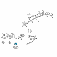 OEM Acura Sensor Assembly, Front Crash (Trw) Diagram - 77930-TL2-H11