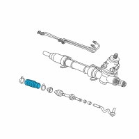 OEM 1994 BMW 850Ci Rubber Boot Diagram - 32-21-1-139-786