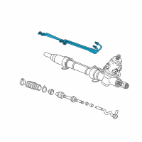 OEM 2001 BMW Z3 Pipe Diagram - 32-13-6-750-092