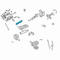 OEM 2010 Kia Soul Gasket-Intake Manifold Diagram - 2841123600