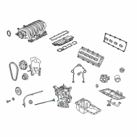 OEM 2008 Chrysler 300 Indicator-Engine Oil Level Diagram - 5037739AA