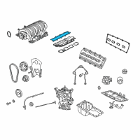 OEM 2005 Chrysler 300 Seal-Intake Manifold Pan Diagram - 5037555AA