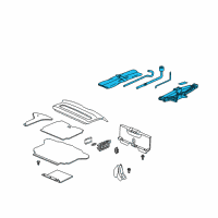 OEM 2002 Honda Civic Tool Set (Sunroof) Diagram - 89000-S5T-A01