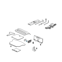 OEM 2005 Honda Civic Bulb Diagram - 34295-S6D-E01