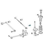 OEM Toyota Avalon Mount Bolt Diagram - 90080-11672