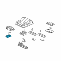 OEM 2019 Honda Passport Lens, R. Diagram - 34401-TK8-A01