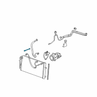 OEM 2006 Buick Lucerne Filter Asm-A/C Refrigerant Diagram - 21999762