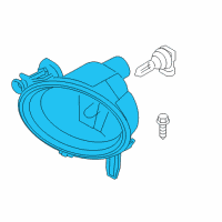 OEM 2015 BMW 328d xDrive Fog Lights, Right Diagram - 63-17-7-248-912