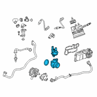 OEM 2022 Cadillac XT6 Valve Assembly Diagram - 55515676