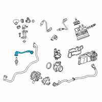 OEM 2019 Cadillac XT4 HOSE ASM-PCV VLV Diagram - 55486663