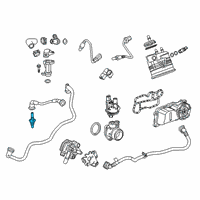 OEM Cadillac PCV Valve Diagram - 55514392