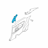 OEM 2015 Kia Forte Koup Trim Assembly-Center Pillar Diagram - 85840A7200WK