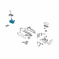 OEM Buick Shift Control Cable Diagram - 25778992