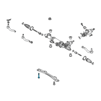 OEM 2014 Lexus LS460 Bolt, W/Washer Diagram - 90119-12399