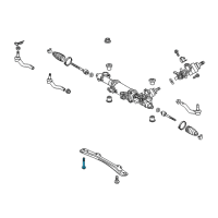 OEM 2021 Lexus LS500h Bolt, W/Washer Diagram - 90119-12399