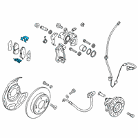 OEM 2022 Kia Soul Spring-Pad Diagram - 58244F2300