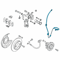 OEM 2021 Kia Soul Cable Assembly-ABSEXT, L Diagram - 58950K0000